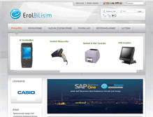 Tablet Screenshot of erolbilisim.com